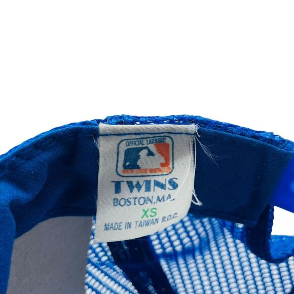 VTG Chicago Cubs MLB Twins Enterprise Trucker Cap Hat Size XS - Picture 5 of 5